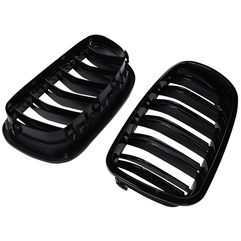 Grill Grille Gloss Black Kidney Sport for BMW F10 F18 F02 F11 M5 10-15 Dual Slat
Grill Grille Gloss Black Kidney Sport for BMW F10 F18 F02 F11 M5 10-15 Dual Slat