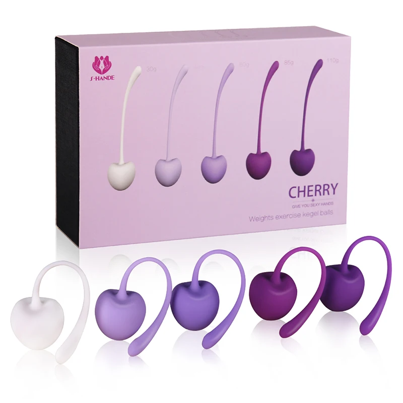 Kegel Balls for Women Vaginal Exerciser 5Pcs Cherry Silicone Ben Wa Ball Beginners & Advanced Vaginal Dumbbell Kegel Trainer
Kegel Balls for Women Vaginal Exerciser 5Pcs Cherry Silicone Ben Wa Ball Beginners & Advanced Vaginal Dumbbell Kegel Trainer
