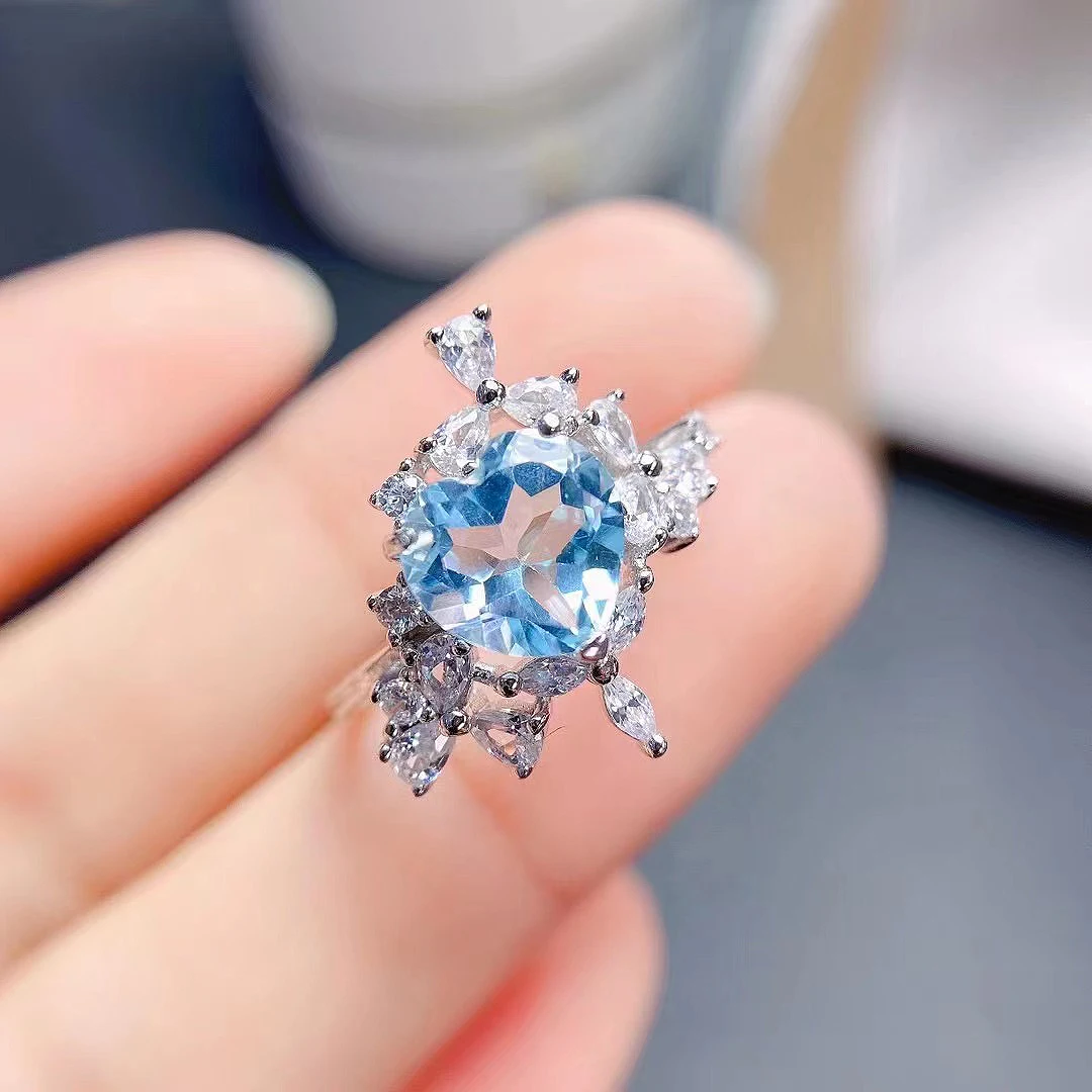 FS New Style Natural Topaz S925 Sterling Silver Ring Fashion Fine Charm Women's Weddings Jewelry MeiBaPJ
FS New Style Natural Topaz S925 Sterling Silver Ring Fashion Fine Charm Women's Weddings Jewelry MeiBaPJ