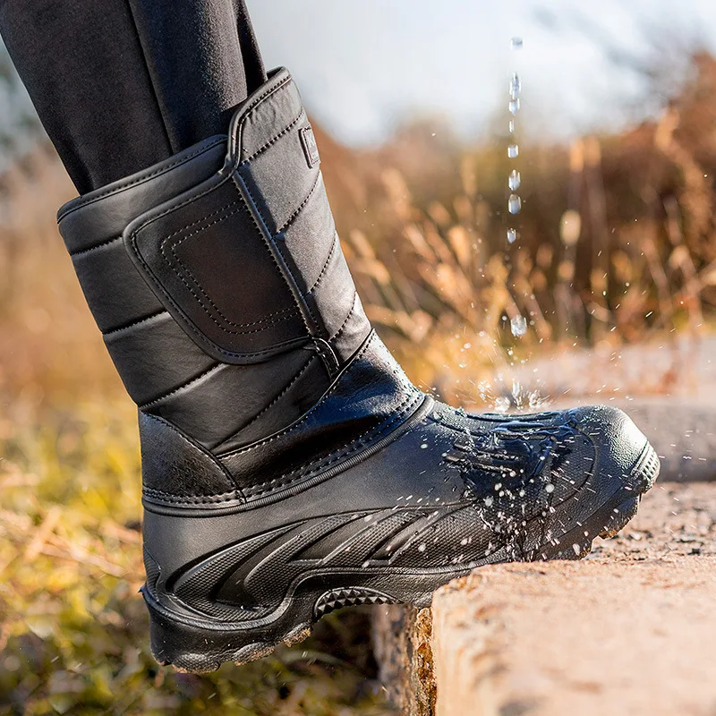 Men' boots 2023 Winter boots lightweight warm shoes non-slip waterproof plush men snow boots outdoor ice fishing shoes for man
Men' boots 2023 Winter boots lightweight warm shoes non-slip waterproof plush men snow boots outdoor ice fishing shoes for man