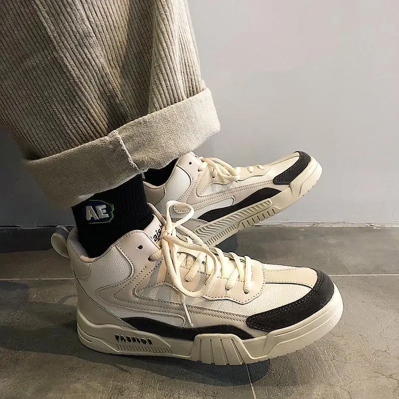 Boys High-Top Men's Shoes Autumn 2023 New Youth Sports Running Middle School Student Casual Basketball Fashion Shoes
Boys High-Top Men's Shoes Autumn 2023 New Youth Sports Running Middle School Student Casual Basketball Fashion Shoes