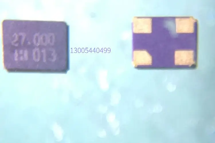 10PCS SMD Crystal 3225 27M E3FB27.0000F10E12 10PF 3.2*2.5 Ceramics Face 
10PCS SMD Crystal 3225 27M E3FB27.0000F10E12 10PF 3.2*2.5 Ceramics Face