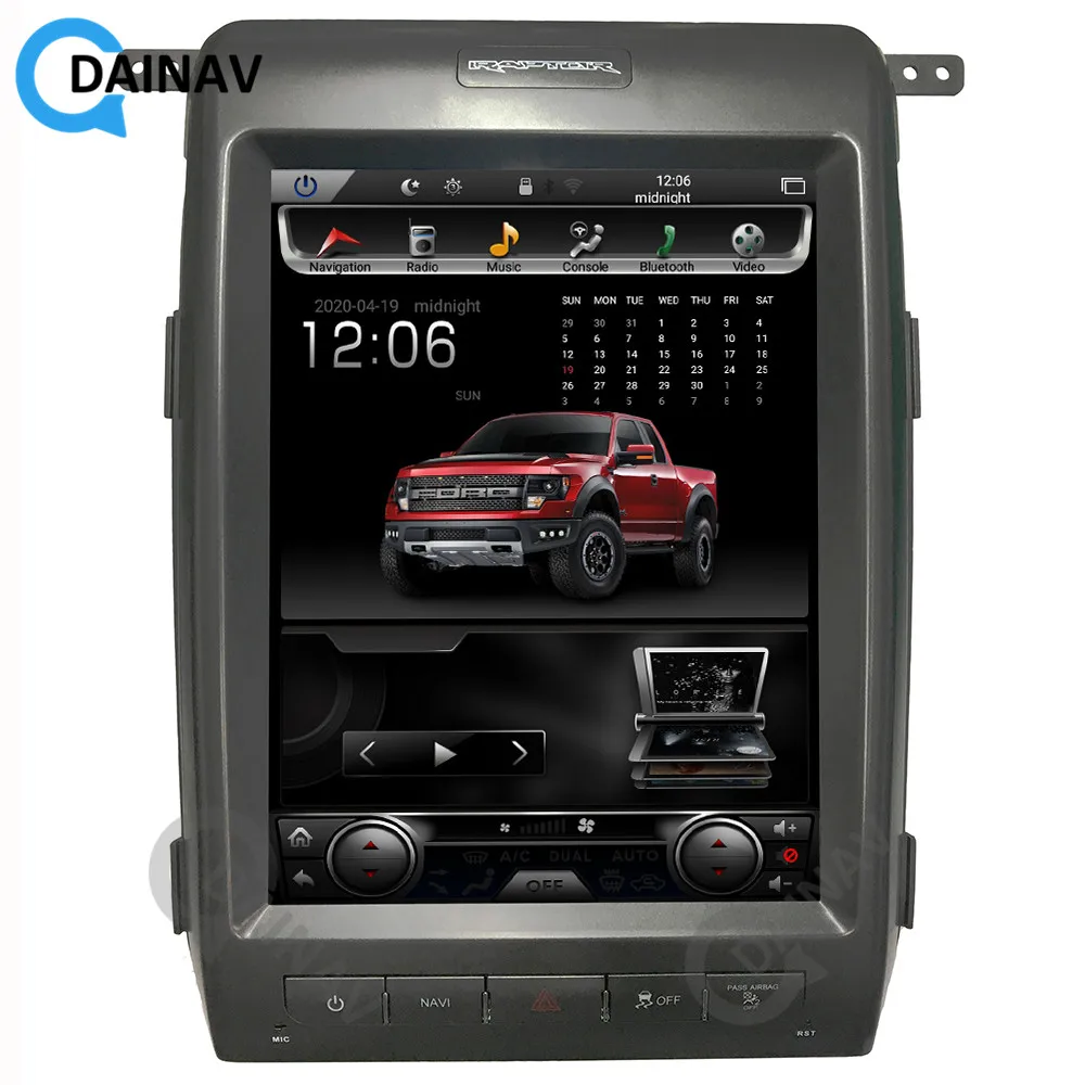 12.1 inch Vertical screen Car Radio GPS Navigation DVD For-FORD F150 2011-2013 Car Multimedia Player DVR Steering Wheel Control
12.1 inch Vertical screen Car Radio GPS Navigation DVD For-FORD F150 2011-2013 Car Multimedia Player DVR Steering Wheel Control