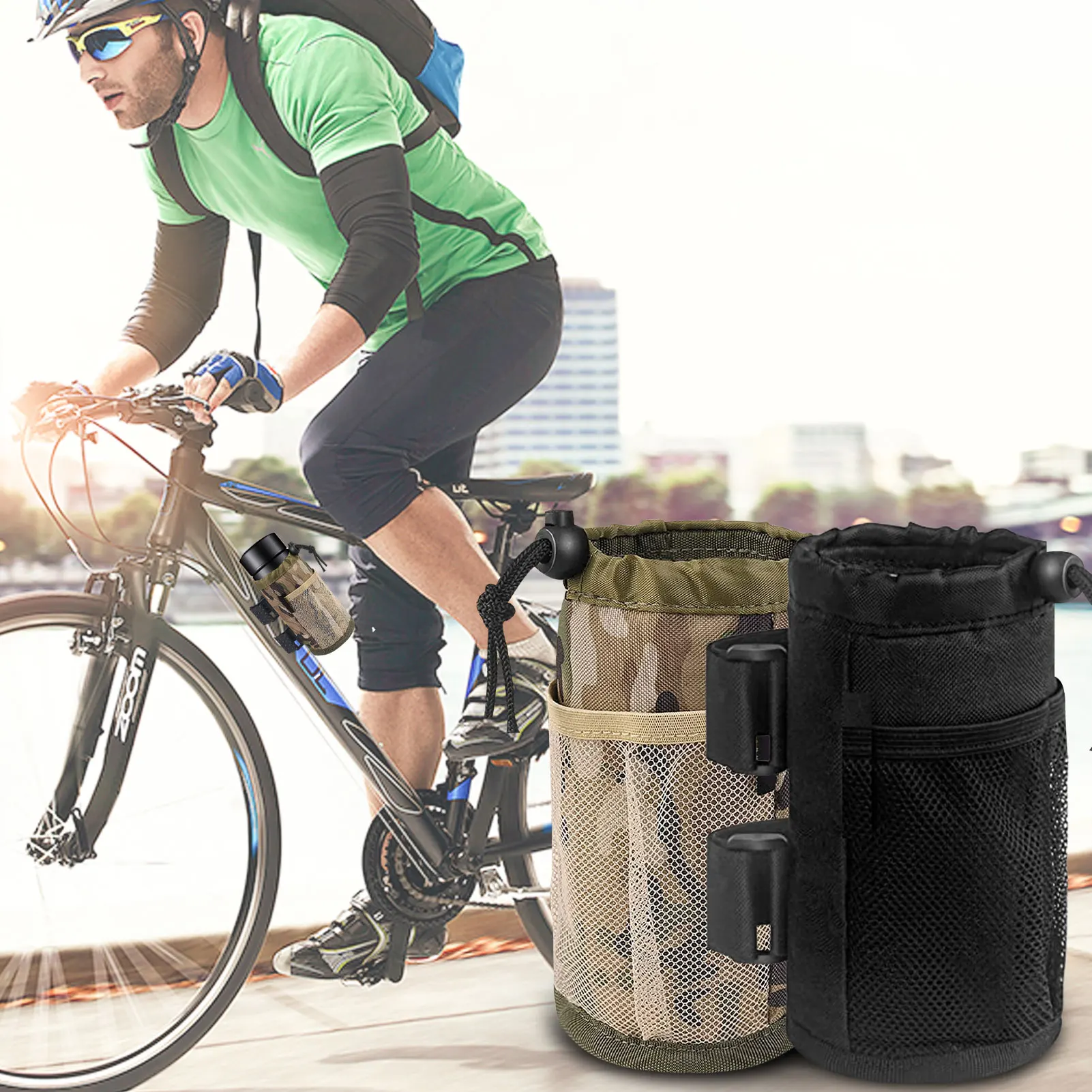 Roll Bar Cup Holder Drink Holder With Net Pocket And Drawstring Closure Universal Roll Bar Cup Holder For Bike ATV UTV Scooter
Roll Bar Cup Holder Drink Holder With Net Pocket And Drawstring Closure Universal Roll Bar Cup Holder For Bike ATV UTV Scooter