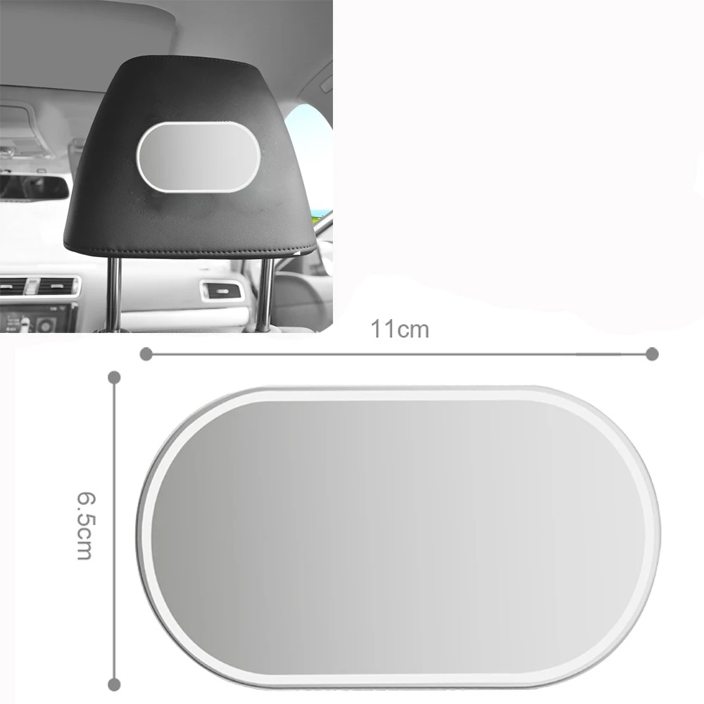 High Quality New Practical Brand New Mirror Vanity Mirror For Car Truck Replacement Stainless Steel Sun Visor 11*6.5cm
High Quality New Practical Brand New Mirror Vanity Mirror For Car Truck Replacement Stainless Steel Sun Visor 11*6.5cm