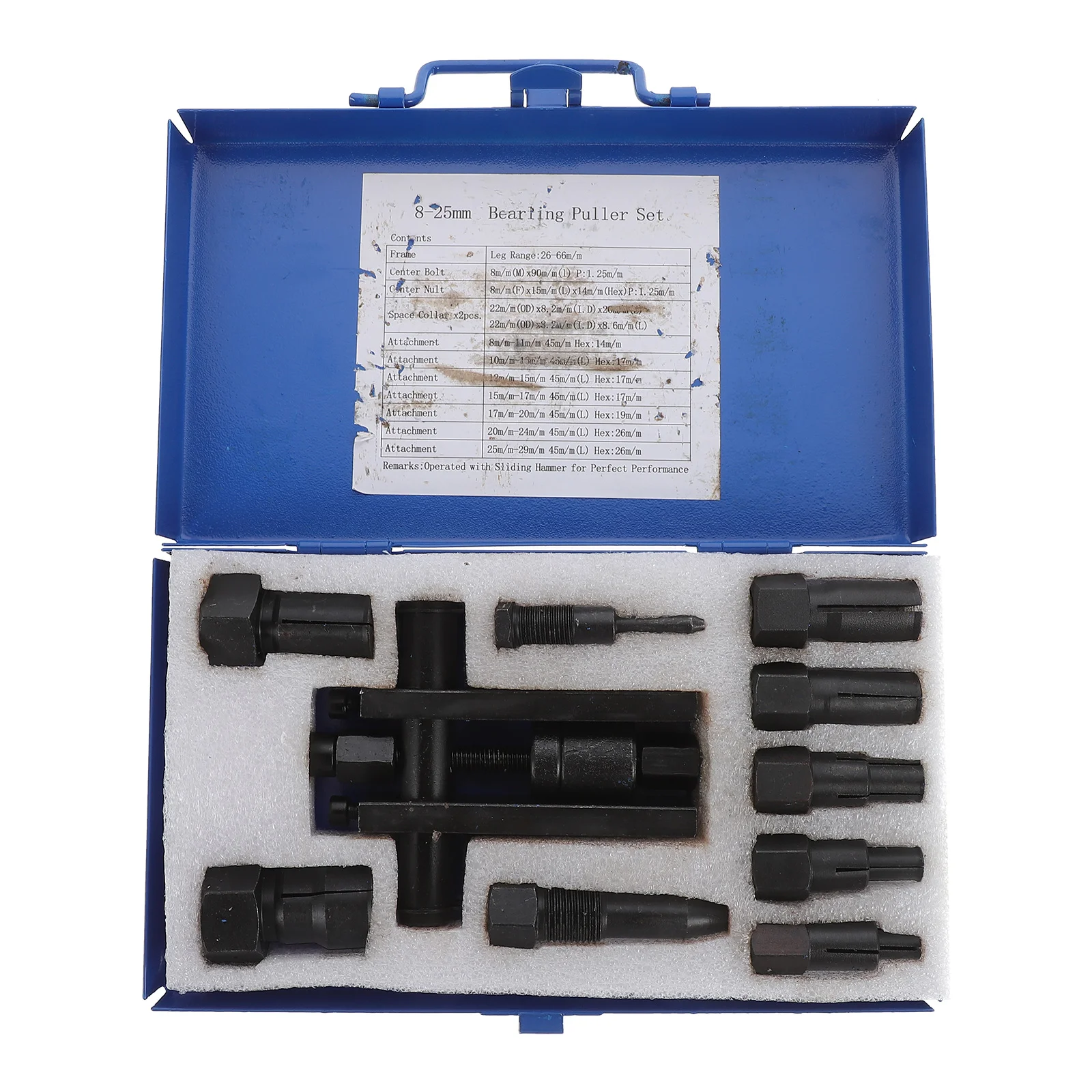 1 Set Bearing Puller Disassembly Puller Motorcycle Two-Jaw Bearing Puller with Box
1 Set Bearing Puller Disassembly Puller Motorcycle Two-Jaw Bearing Puller with Box