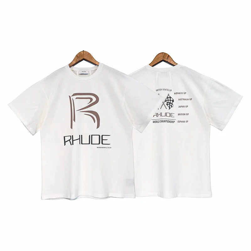 Rhude Classic American Men Women 1:1 Casual Short-sleeved T 2022 Summer New Rhude Color Tunnel Print Loose Casual T-Shirt
Rhude Classic American Men Women 1:1 Casual Short-sleeved T 2022 Summer New Rhude Color Tunnel Print Loose Casual T-Shirt