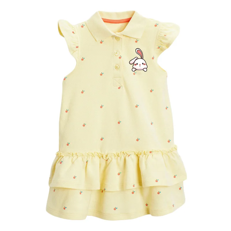 Little Girls Summer Dress 2 To 8 Years Little Kids Casual Dress Cotton Floral Short Sleeve Knee-Length Children Clothes
Little Girls Summer Dress 2 To 8 Years Little Kids Casual Dress Cotton Floral Short Sleeve Knee-Length Children Clothes