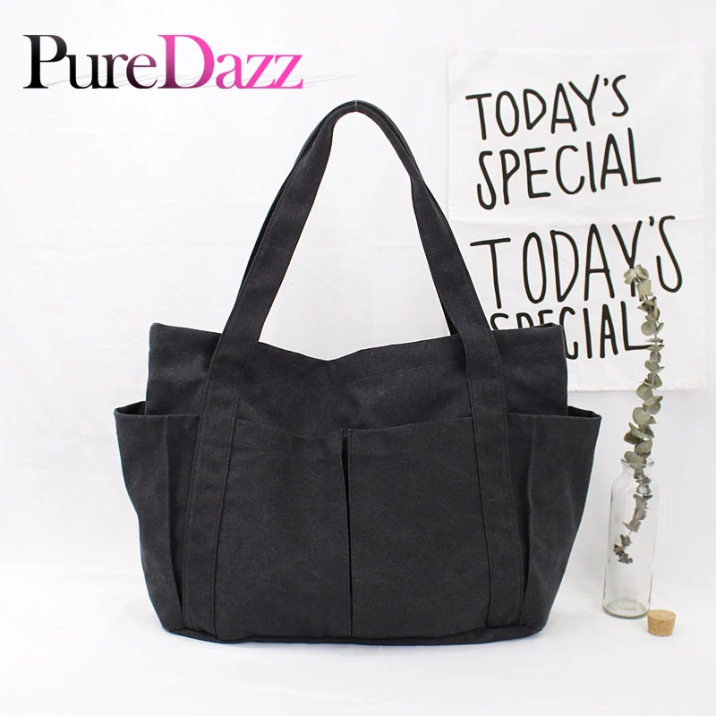 PureDazz Large Solid Korean Women Canvas Bag Causal Simple Ladies Shoulder Bag Student Crossbody Shopping Bag cute kawai
PureDazz Large Solid Korean Women Canvas Bag Causal Simple Ladies Shoulder Bag Student Crossbody Shopping Bag cute kawai