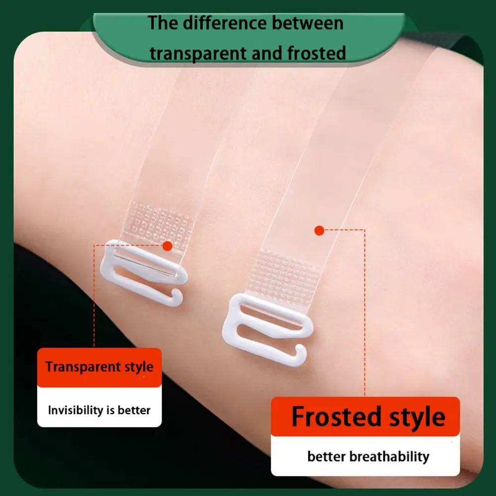 2Pcs Clear Sexy Bra Straps Invisible Detachable Adjustable TUP Bra Extension Straps Women Intimates Accessories
2Pcs Clear Sexy Bra Straps Invisible Detachable Adjustable TUP Bra Extension Straps Women Intimates Accessories
