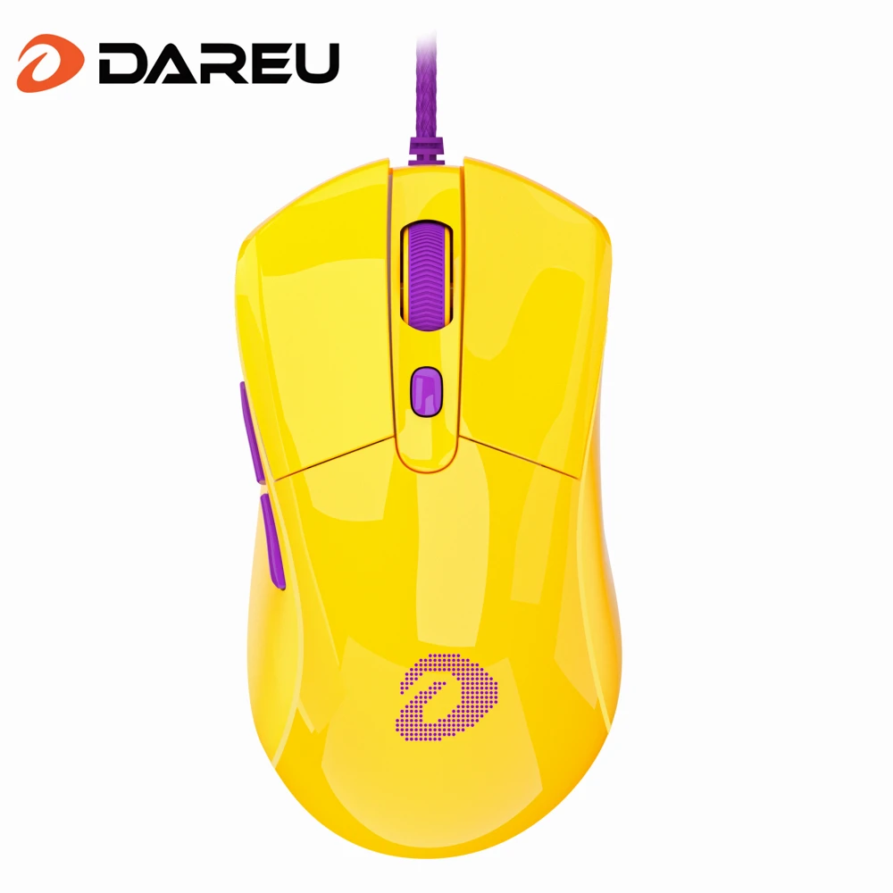 DAREU Lightweight Wired Gaming Mouse 18000 DPI PAW3337 Optical Sensor 6 Programmable Ergonomic Mice For Computer Laptop Steam
DAREU Lightweight Wired Gaming Mouse 18000 DPI PAW3337 Optical Sensor 6 Programmable Ergonomic Mice For Computer Laptop Steam