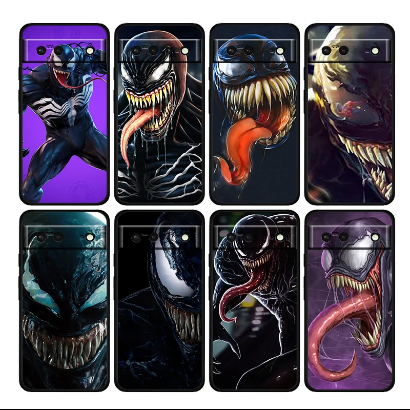 Marvel Venom Moive Hot Shockproof Cover for Google Pixel 7 6 Pro 6a 5 5a 4 4a XL 5G Black Phone Case Shell Soft Coque Capa Cover
Marvel Venom Moive Hot Shockproof Cover for Google Pixel 7 6 Pro 6a 5 5a 4 4a XL 5G Black Phone Case Shell Soft Coque Capa Cover