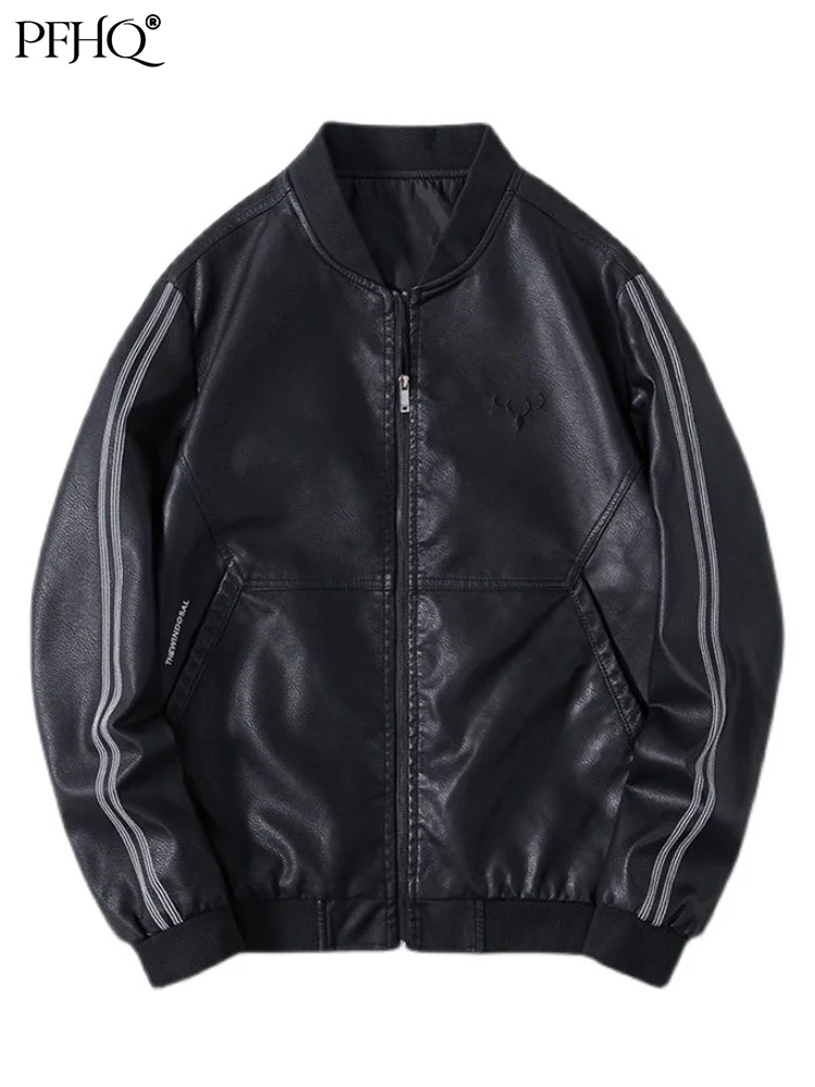 PFHQ 2022 Autumn Winter New Casual Leather Coat Men's Slim Fit Fashion Version Handsome Trendy Baseball Collar Jackets 21Q2560
PFHQ 2022 Autumn Winter New Casual Leather Coat Men's Slim Fit Fashion Version Handsome Trendy Baseball Collar Jackets 21Q2560
