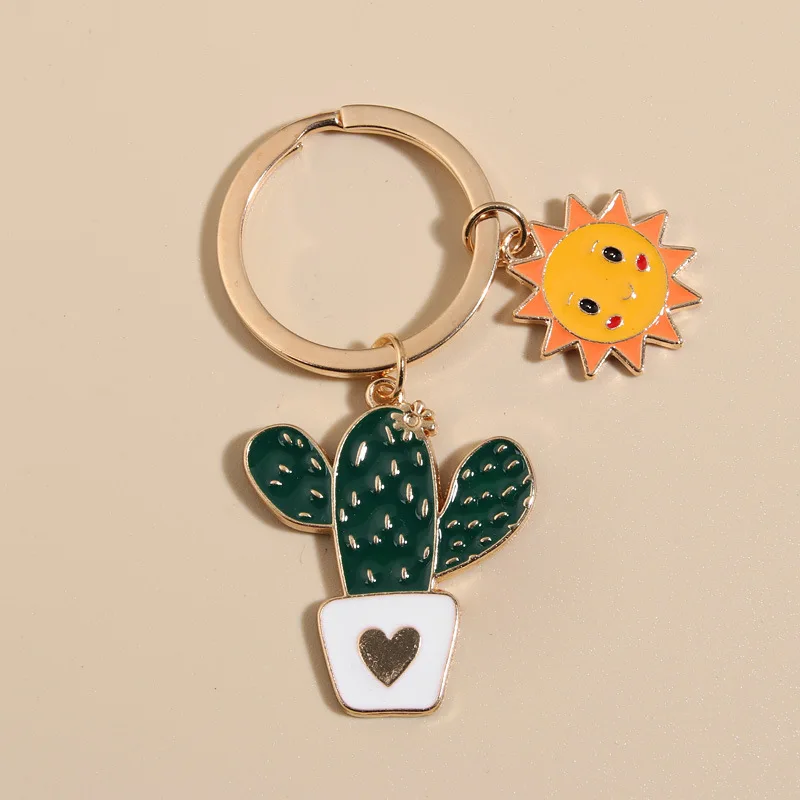 Cartoon Cactus Potted Key Chain Fashion Enamel Metal Planted Key Chains for Women Girls Handbag Accessorie Handmade Jewelry
Cartoon Cactus Potted Key Chain Fashion Enamel Metal Planted Key Chains for Women Girls Handbag Accessorie Handmade Jewelry