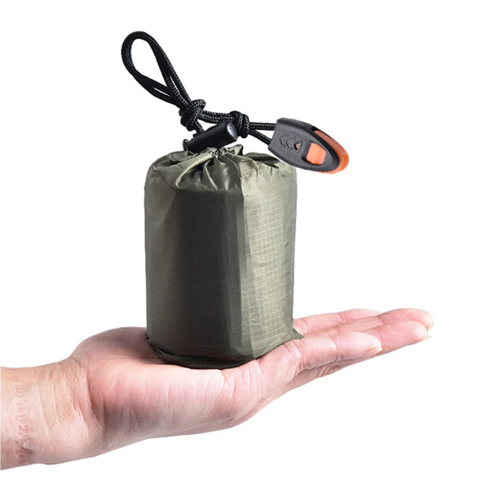 11x6cm Outdoor Tourism Emergency Thermal Waterproof Sleeping Storage Bag Camping Sack Survival High Quality Waterproof Fabric
11x6cm Outdoor Tourism Emergency Thermal Waterproof Sleeping Storage Bag Camping Sack Survival High Quality Waterproof Fabric