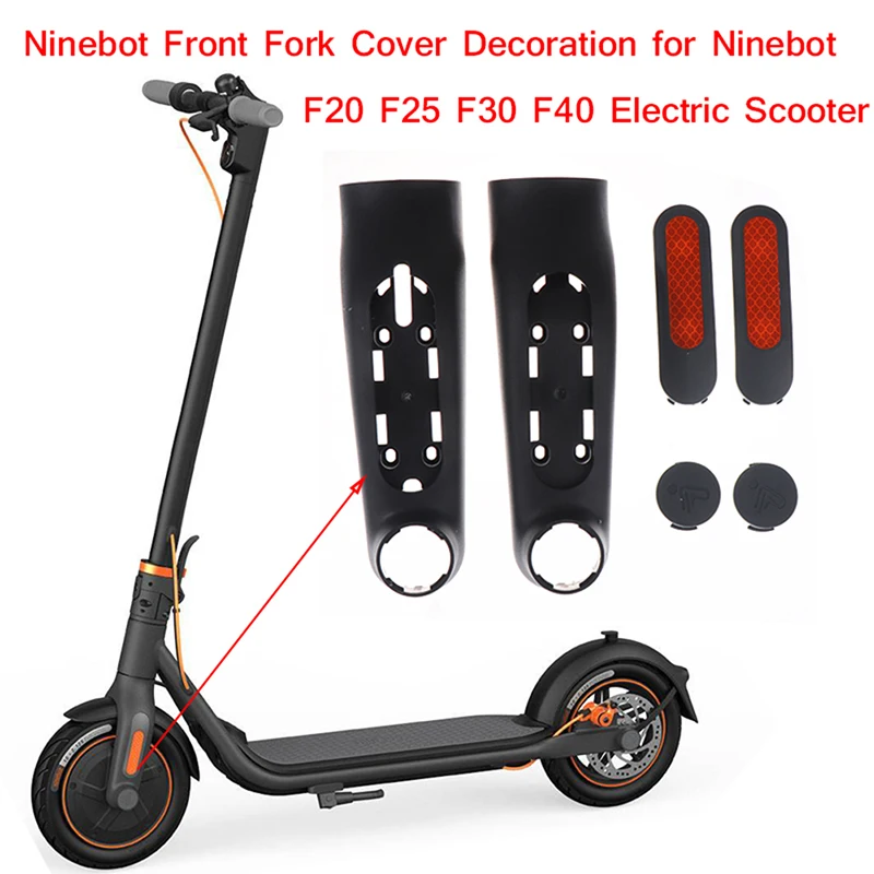 1 Set Ninebot Front Fork Cover Decoration For F20 F25 F30 F40 Electric Scooter Small Left-right Short Cover Of Front Fork Parts
1 Set Ninebot Front Fork Cover Decoration For F20 F25 F30 F40 Electric Scooter Small Left-right Short Cover Of Front Fork Parts