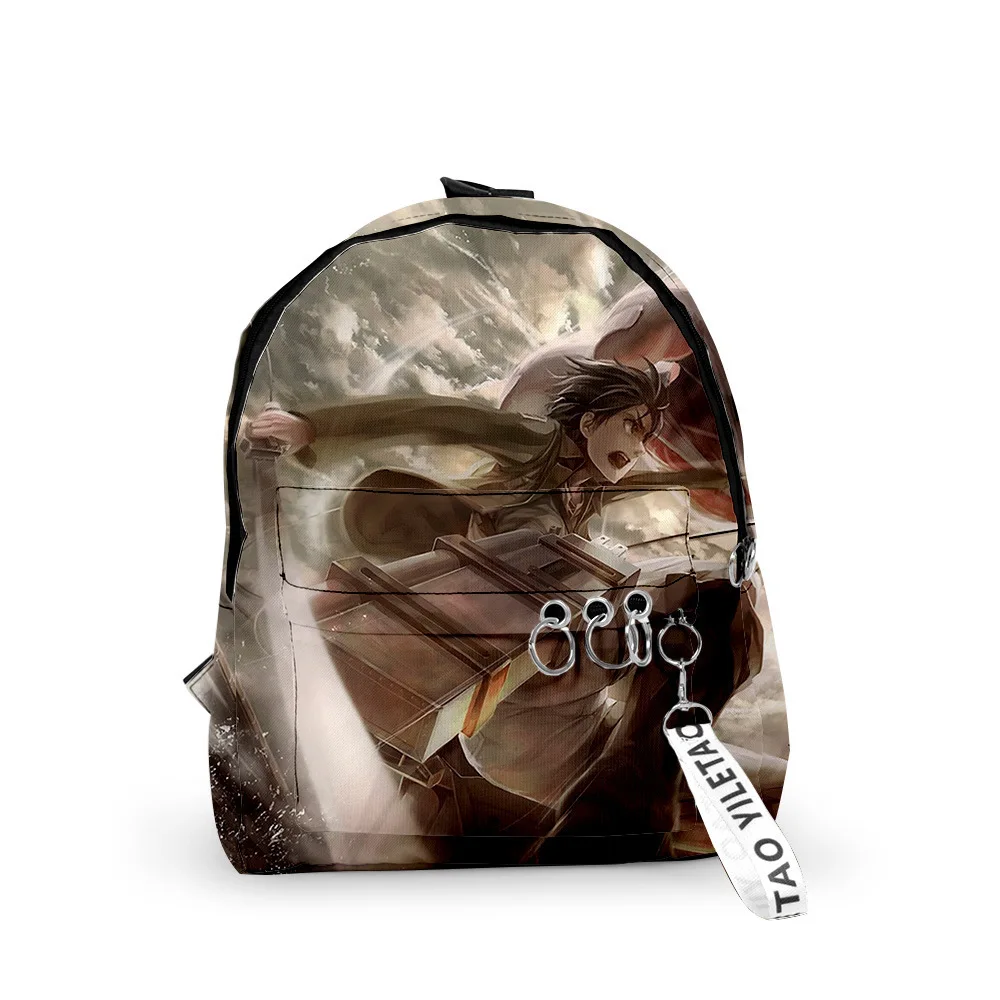 Hip Hop Attack on Titan Backpacks Boys/Girls pupil School Bags 3D Print Keychains Oxford Waterproof Funny Cute Small Backpacks
Hip Hop Attack on Titan Backpacks Boys/Girls pupil School Bags 3D Print Keychains Oxford Waterproof Funny Cute Small Backpacks