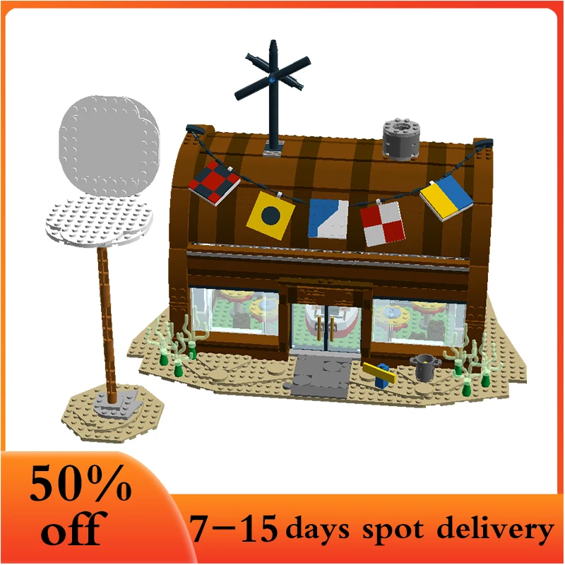 2003pcs Krusty Krab MOC-8471 Building Blocks Customized Authorize MOC Assemble Bricks Birthday Children Christmas Toys Gifts
2003pcs Krusty Krab MOC-8471 Building Blocks Customized Authorize MOC Assemble Bricks Birthday Children Christmas Toys Gifts