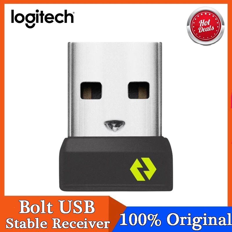 NEW Logitech Logi Bolt USB Wireless Receiver Dongle Secure Multi-Device 100% Original
NEW Logitech Logi Bolt USB Wireless Receiver Dongle Secure Multi-Device 100% Original