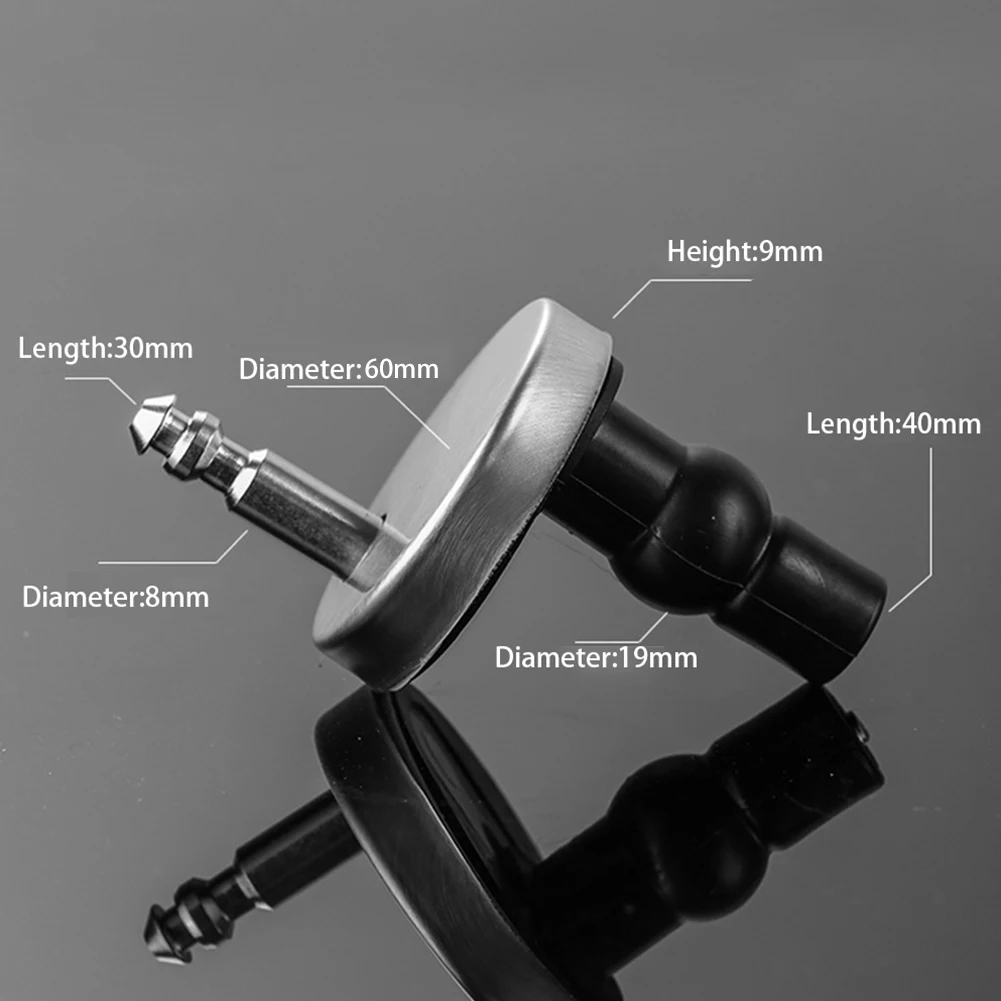 Duty Hinge Toilet Seat Hinge 2 X 60mm Practical To Use Stainless Steel For Most Standard Toilet Seats Brand New
Duty Hinge Toilet Seat Hinge 2 X 60mm Practical To Use Stainless Steel For Most Standard Toilet Seats Brand New