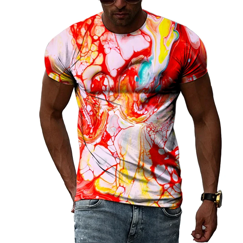 Men's Painted Pattern T-Shirts Summer Plus Size T-Shirts 3D Printed Fashion Comfortable Breathable Tops O-Neck Shirts XS-6XLTops
Men's Painted Pattern T-Shirts Summer Plus Size T-Shirts 3D Printed Fashion Comfortable Breathable Tops O-Neck Shirts XS-6XLTops