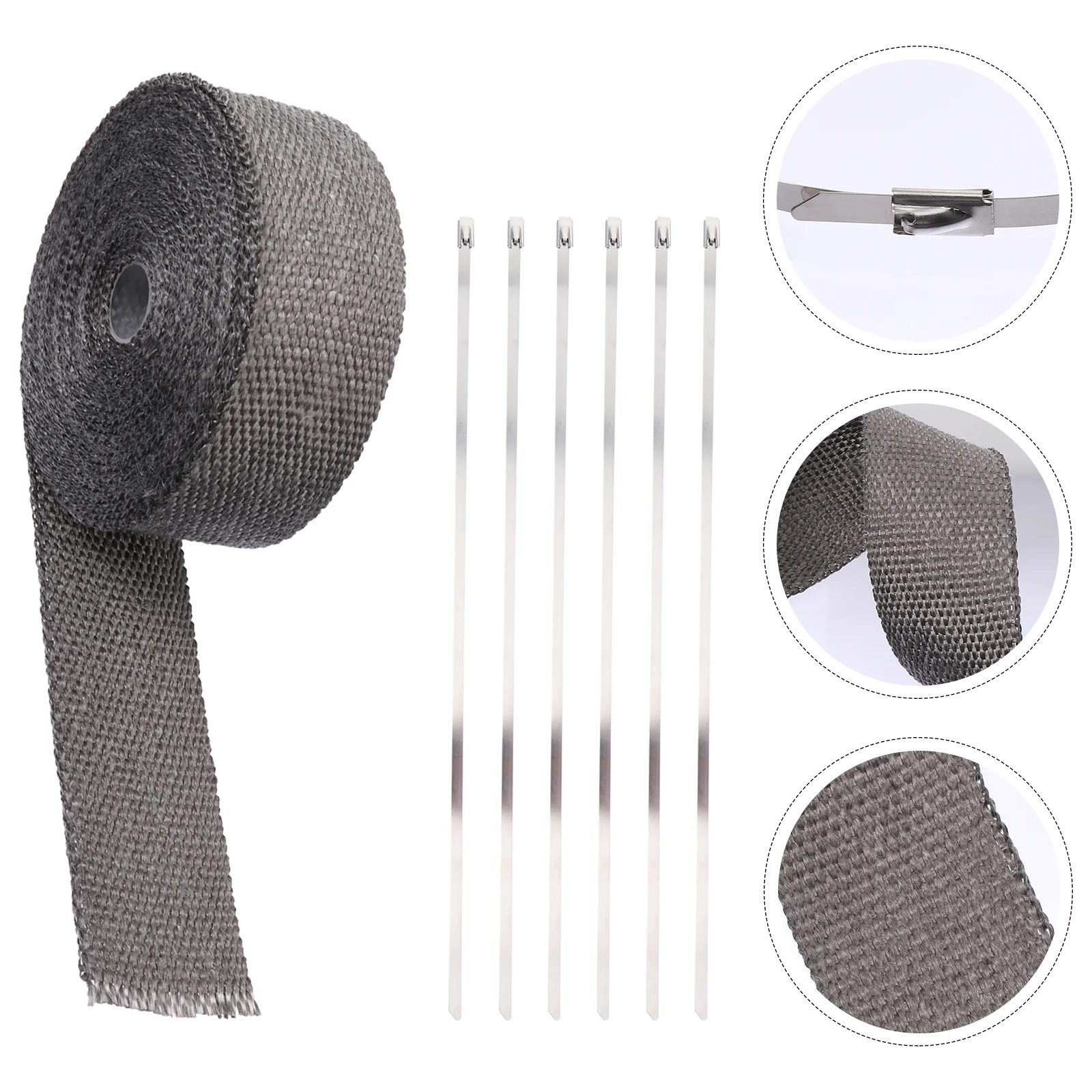 7 Pcs The Tape Exhaust Pipe Heat Insulation Foam Motorbike Accessories Adhesive Resistant Cloth Wrap
7 Pcs The Tape Exhaust Pipe Heat Insulation Foam Motorbike Accessories Adhesive Resistant Cloth Wrap