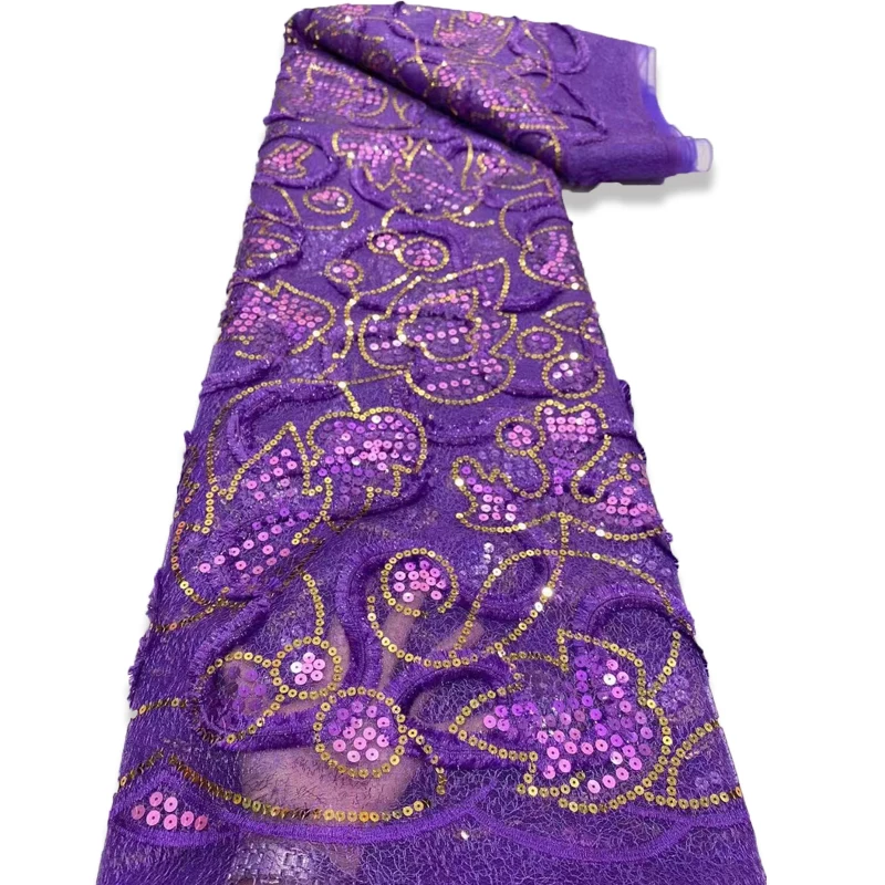 Purple French Tulle Lace Fabric African Christmas Lace Fabric 2022 High Quality Nigerian Swiss Lace Fabric For Wedding Dress A4
Purple French Tulle Lace Fabric African Christmas Lace Fabric 2022 High Quality Nigerian Swiss Lace Fabric For Wedding Dress A4