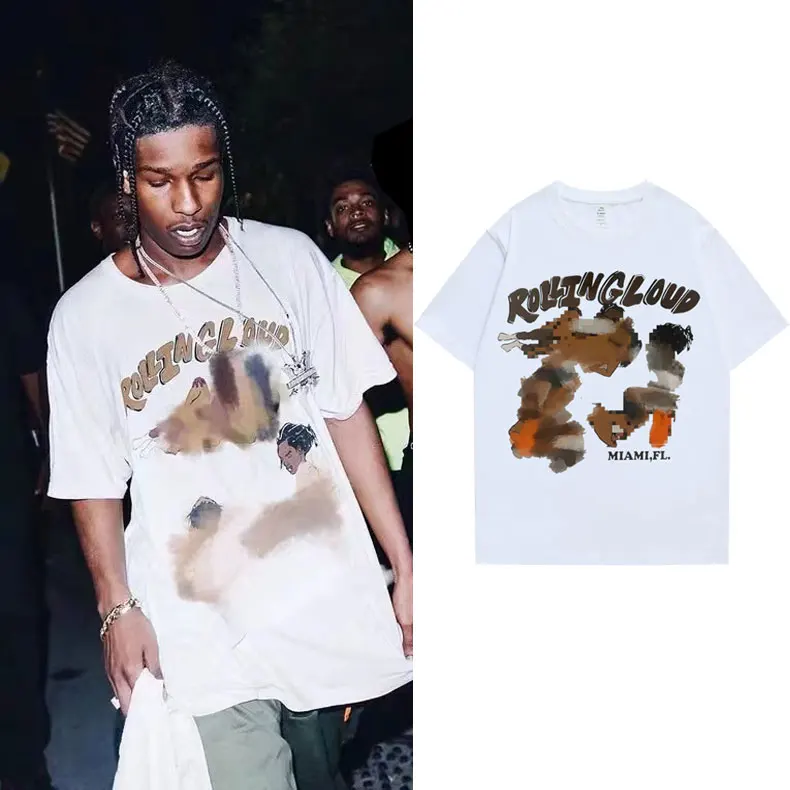 New Rapper Asap Rocky Same Sexy Pose Classic Position High Quality Graphic Print Tshirt Summer Men Women Hip Hop Fashion T-Shirt
New Rapper Asap Rocky Same Sexy Pose Classic Position High Quality Graphic Print Tshirt Summer Men Women Hip Hop Fashion T-Shirt