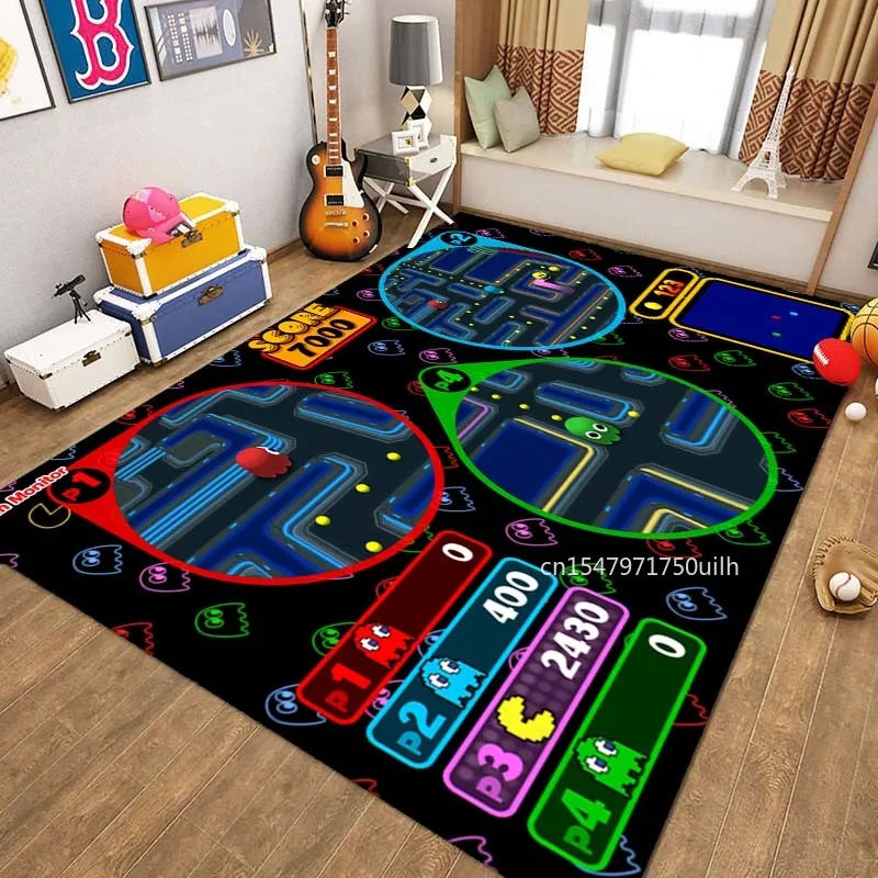 Game Pac-man Carpet Area Rug Retro Gaming Rug Living Room Bedroom Area Rug Entrance Doormat Home Decor Rug Gift Office Area Rug
Game Pac-man Carpet Area Rug Retro Gaming Rug Living Room Bedroom Area Rug Entrance Doormat Home Decor Rug Gift Office Area Rug