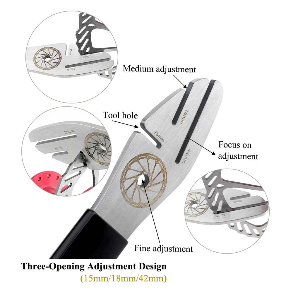 Correction Wrench Rotor Wrench Durable Practical Rotor Correction Silber Stainless Steel Tools Truing Brand New
Correction Wrench Rotor Wrench Durable Practical Rotor Correction Silber Stainless Steel Tools Truing Brand New