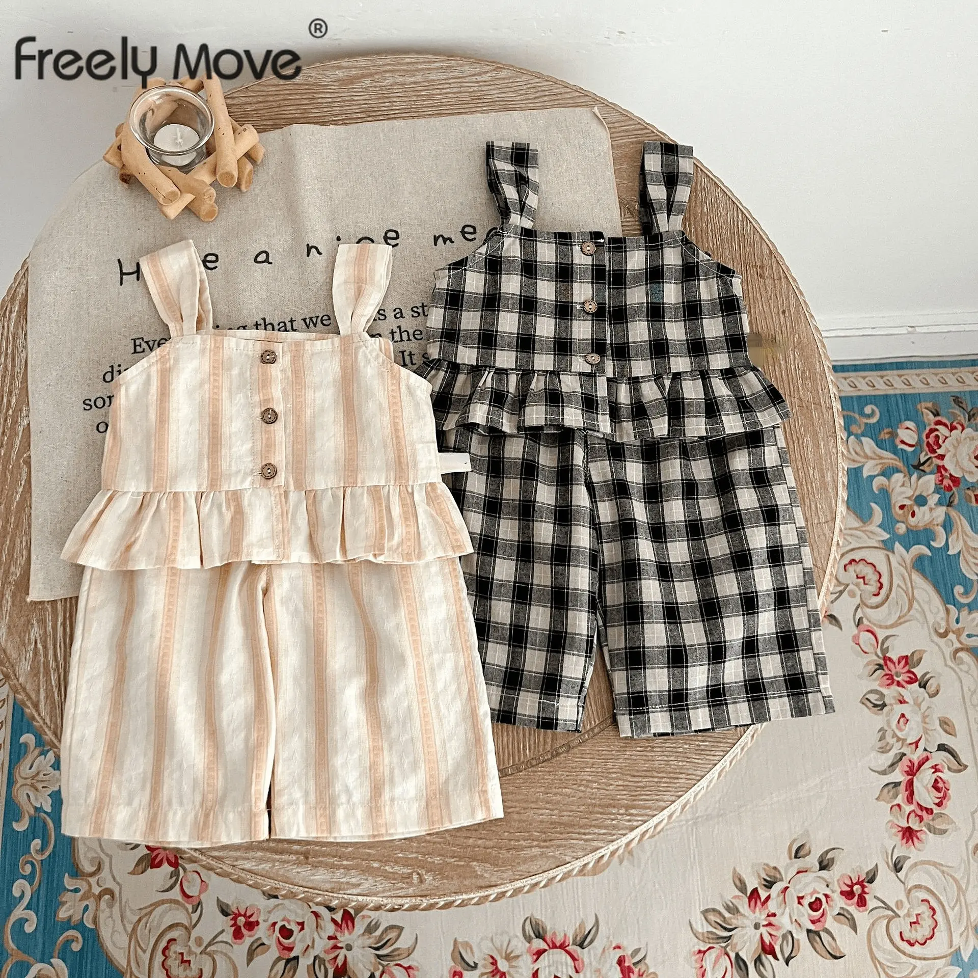 New Summer Children's Clothes Baby Girls Striped PLAid T-Shirt+Shorts 2Pcs/Set Kids Suit Toddle Girl Suit Baby Outfit
New Summer Children's Clothes Baby Girls Striped PLAid T-Shirt+Shorts 2Pcs/Set Kids Suit Toddle Girl Suit Baby Outfit
