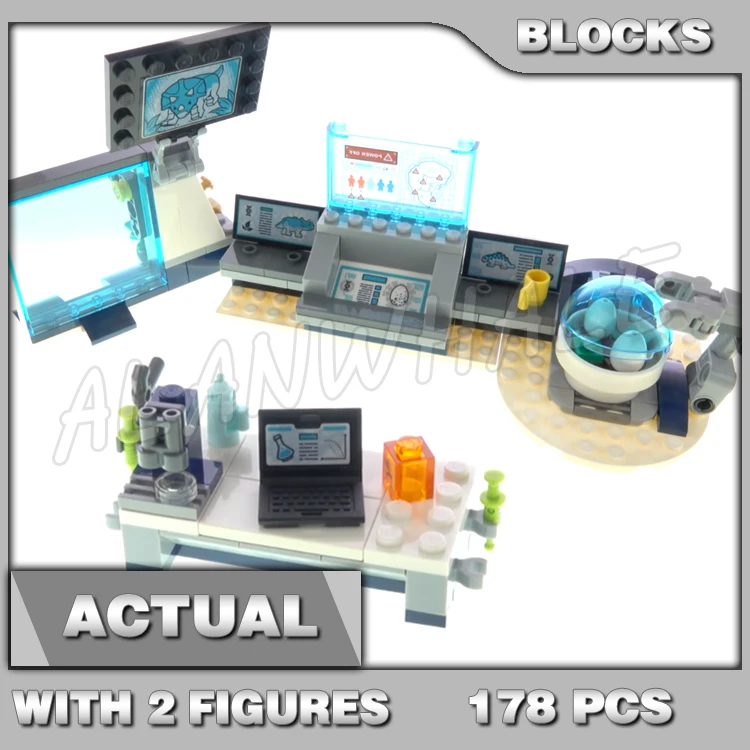 178pcs Jurassic World Dr. Wu's Laboratory Baby Dinosaurs Breakout Wall Park 11577 Building Blocks Toys Compatible With Model
178pcs Jurassic World Dr. Wu's Laboratory Baby Dinosaurs Breakout Wall Park 11577 Building Blocks Toys Compatible With Model