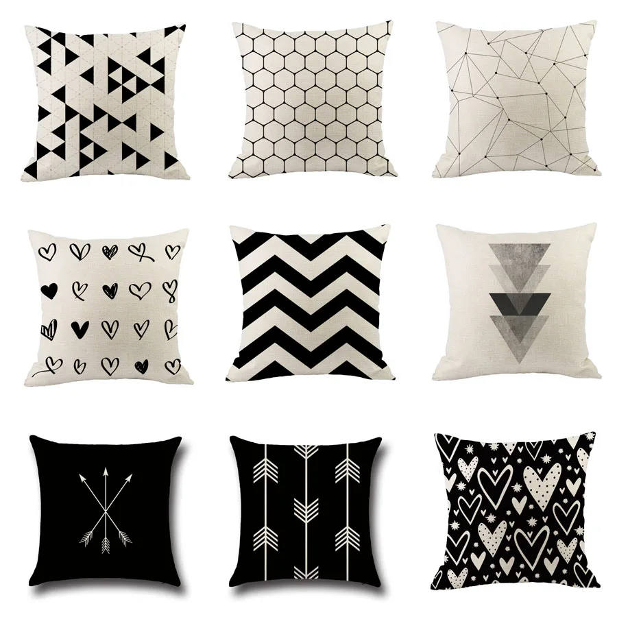 Черная наволочка с геометрическим рисунком, экологически чистый хлопковый льняной чехол для подушки, наволочка с геометрическим рисунком, ... 
Черная наволочка с геометрическим рисунком, экологически чистый хлопковый льняной чехол для подушки, наволочка с геометрическим рисунком, ...