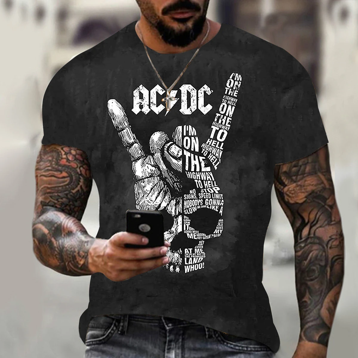 Casual Round Neck Handsome Posture Digital Printing T-shirt 100 Men's Street Classic 3d Printing Short Sleeves
Casual Round Neck Handsome Posture Digital Printing T-shirt 100 Men's Street Classic 3d Printing Short Sleeves