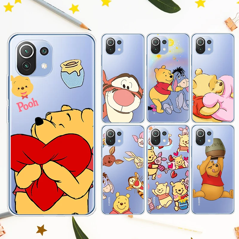 Disney Cute Pooh Bear For Xiaomi Mi 12 12X 11T 11 11i 10i 10T 10S Note 10 9T 9 Lite Ultra Pro 5G Soft Transparent Phone Case
Disney Cute Pooh Bear For Xiaomi Mi 12 12X 11T 11 11i 10i 10T 10S Note 10 9T 9 Lite Ultra Pro 5G Soft Transparent Phone Case