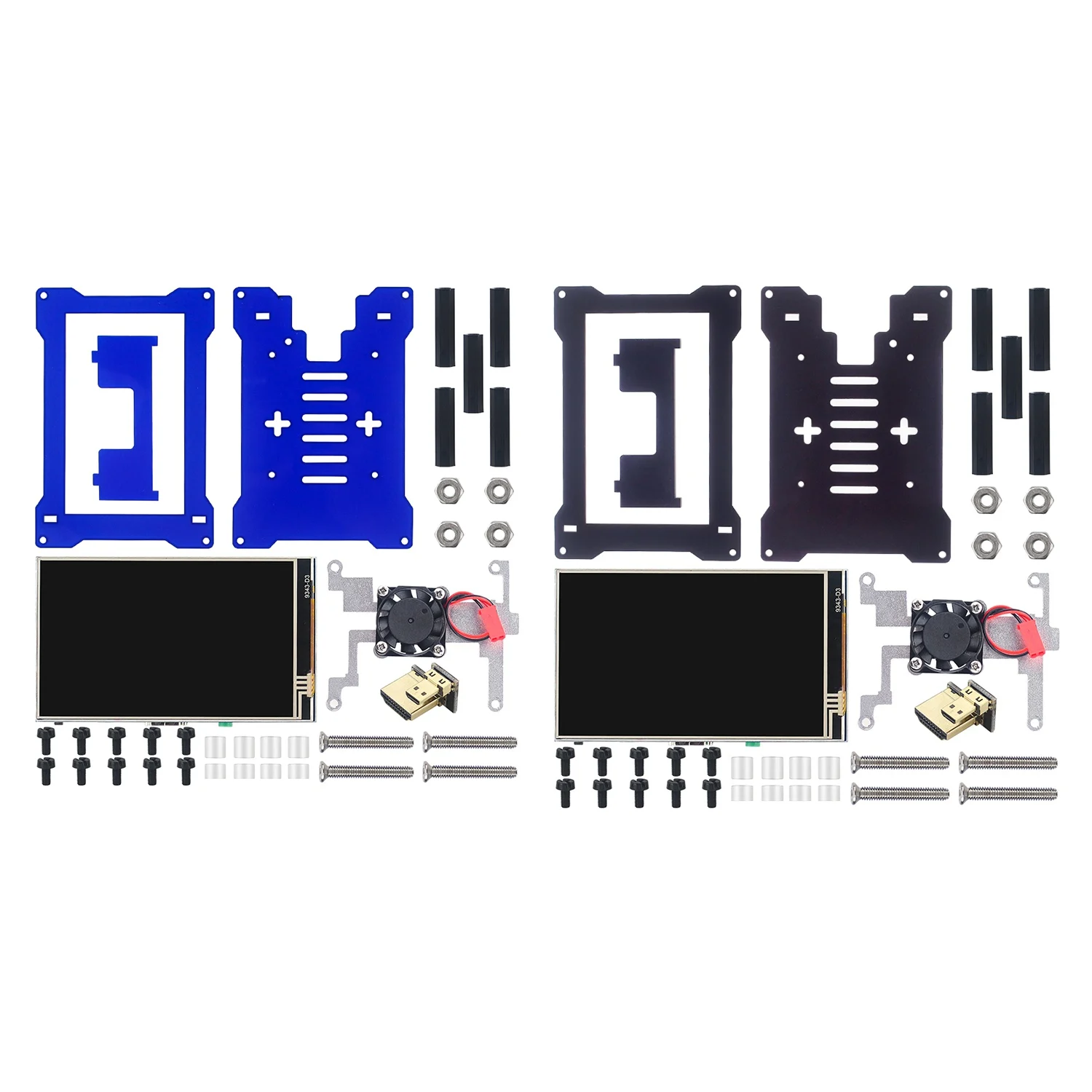 Suitable for Raspberry Pi 4 Inch HDMI Display for Raspberry Pi HDMI Display with Acrylic Case with Bracket Fan
Suitable for Raspberry Pi 4 Inch HDMI Display for Raspberry Pi HDMI Display with Acrylic Case with Bracket Fan