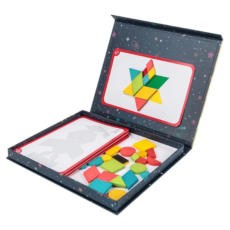 Kids Tangram Children Educational Toy for Kindergarten Road Trip Game Shape /Color Cognition Toy
Kids Tangram Children Educational Toy for Kindergarten Road Trip Game Shape /Color Cognition Toy