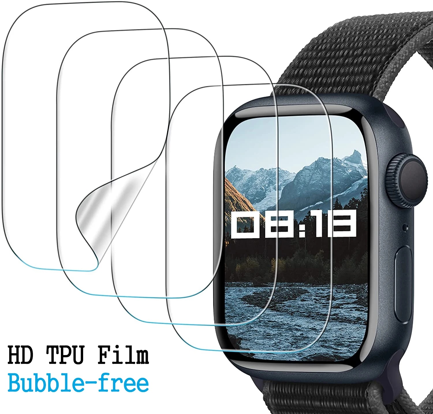 For Apple Watch Series Ultra 8 7 6 SE 5 4 3 Accessories iwatch 49mm 44mm 40mm 45mm 41mm Film Cover Apple Watch Screen Protector
For Apple Watch Series Ultra 8 7 6 SE 5 4 3 Accessories iwatch 49mm 44mm 40mm 45mm 41mm Film Cover Apple Watch Screen Protector
