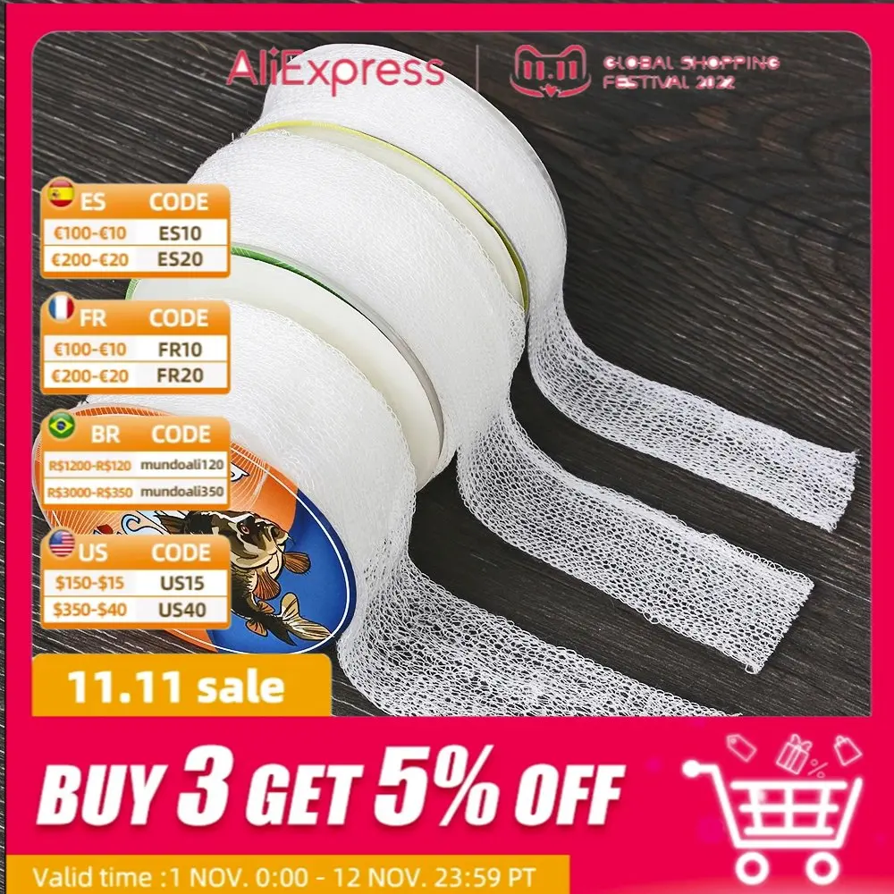 Растворимая в воде сетка для рыбалки, 5 м, диаметр 25/37/44 мм
Растворимая в воде сетка для рыбалки, 5 м, диаметр 25/37/44 мм