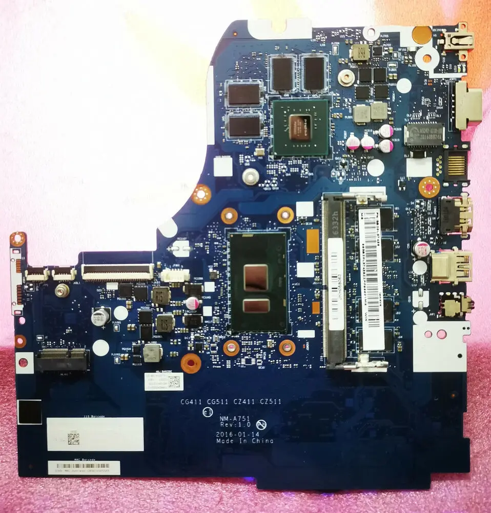 Для нового Lenovo 310 & 510-15ISK материнская плата Стандартный ЦП 940MX 2 Гб GPU 4 Гб RAM i5-6200u
Для нового Lenovo 310 & 510-15ISK материнская плата Стандартный ЦП 940MX 2 Гб GPU 4 Гб RAM i5-6200u