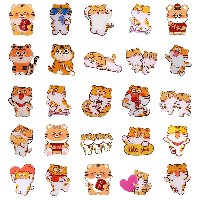 Epoxy Resin Cartoon Tiger Shape Cute Charms Acrylic DIY 2D White Back Jewelry Findings Accessories Hot Sale 2022 Fashion FLH189
Epoxy Resin Cartoon Tiger Shape Cute Charms Acrylic DIY 2D White Back Jewelry Findings Accessories Hot Sale 2022 Fashion FLH189