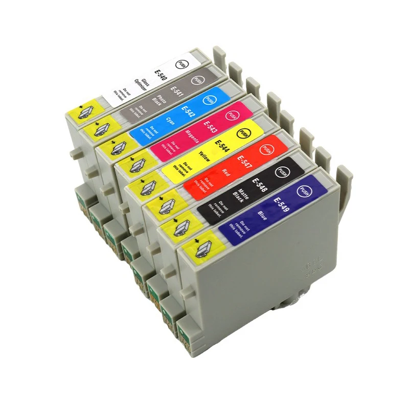 Картридж для принтера Epson Stylus Photo R800 R1800, совместимый с T0540, T0541, T0542, T0543, T0544, T0547, T0548, T0549
Картридж для принтера Epson Stylus Photo R800 R1800, совместимый с T0540, T0541, T0542, T0543, T0544, T0547, T0548, T0549