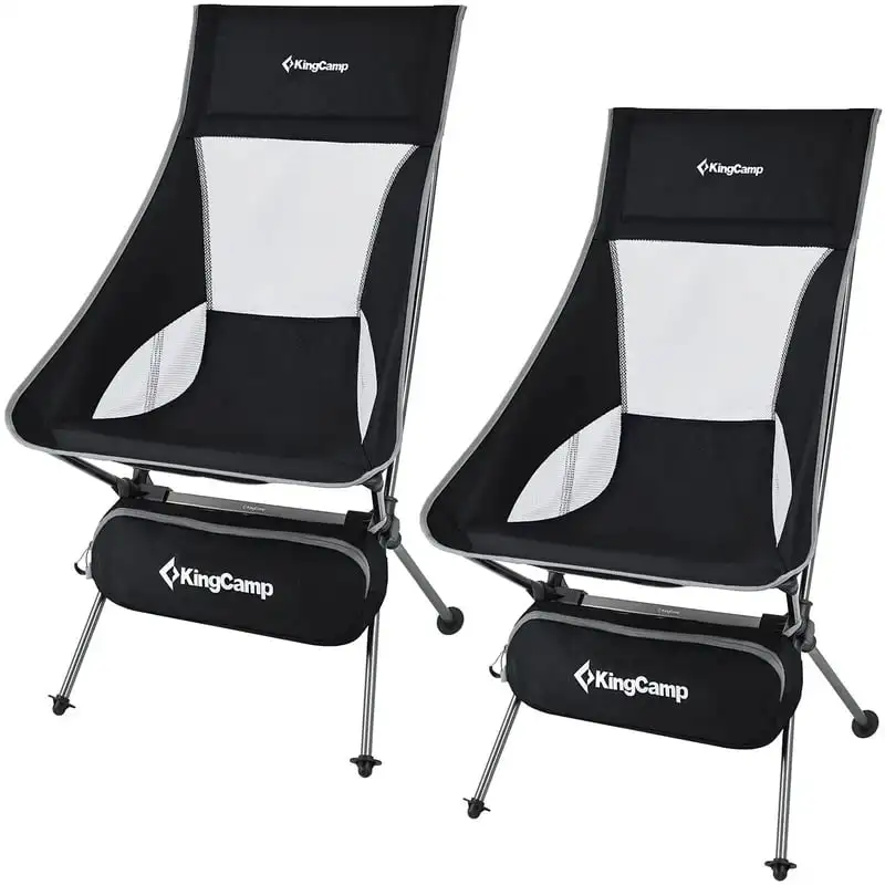 Pack High Back Camping Chairs Lightweight Extra Wide Folding Chairs with Carry Bag Black for Adult
Pack High Back Camping Chairs Lightweight Extra Wide Folding Chairs with Carry Bag Black for Adult