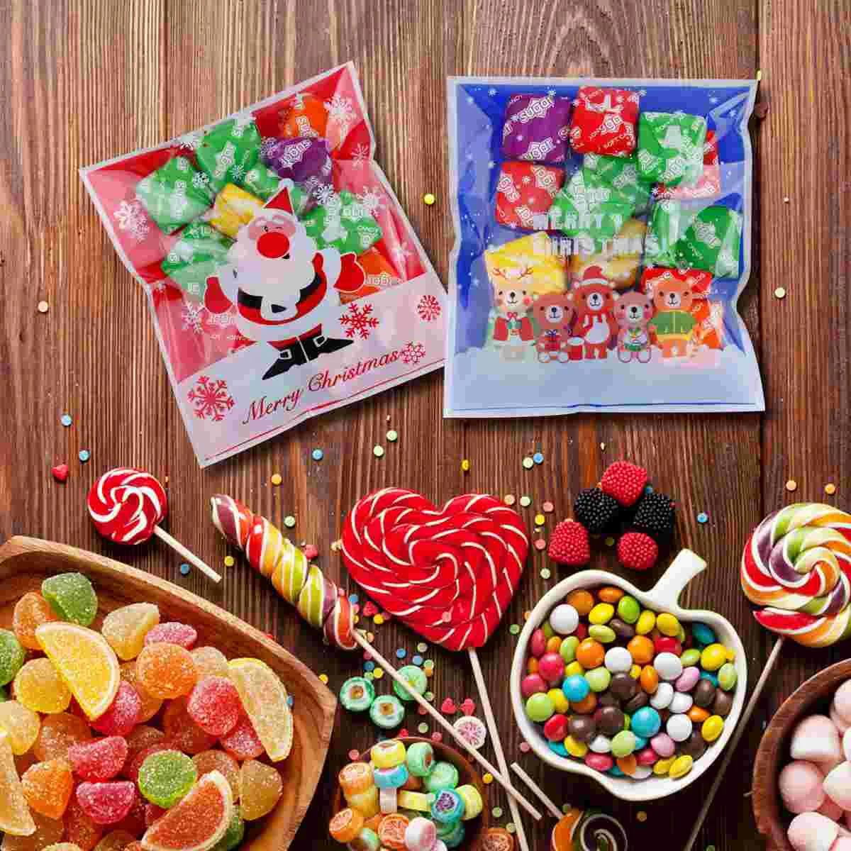 400pcs Christmas Gift Bags and Boxes Clear Sealing Bags Gift Packaging Bag Christmas Biscuit Bags Christmas Gift Bags
400pcs Christmas Gift Bags and Boxes Clear Sealing Bags Gift Packaging Bag Christmas Biscuit Bags Christmas Gift Bags