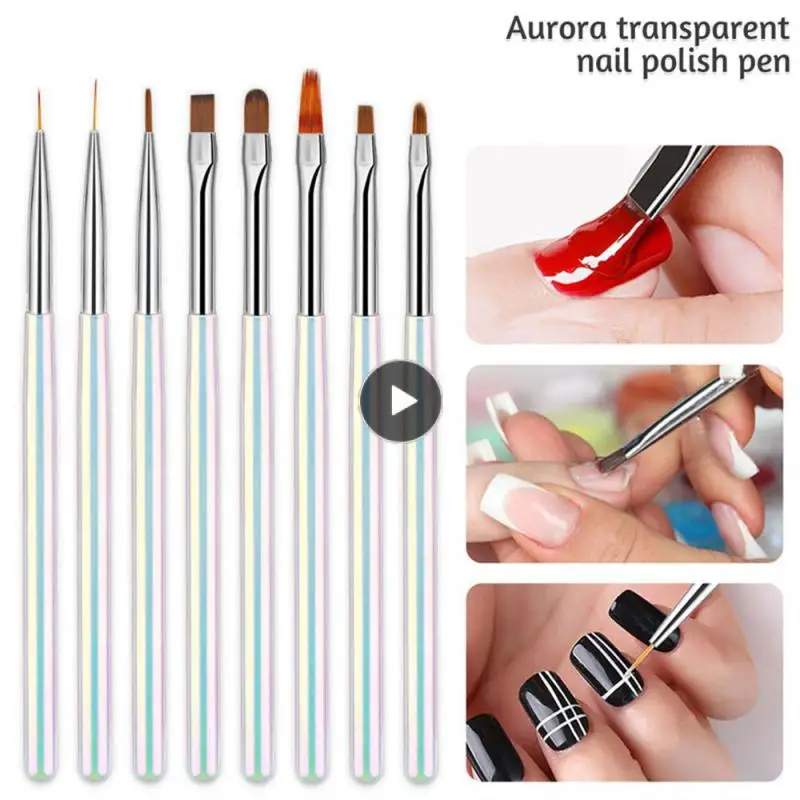 Onvenient Use Painting Drawing Brush 8 Pieces Nail Brush Painted Painting Pen Set Not Easy To Deform Professional Manicure Brush
Onvenient Use Painting Drawing Brush 8 Pieces Nail Brush Painted Painting Pen Set Not Easy To Deform Professional Manicure Brush