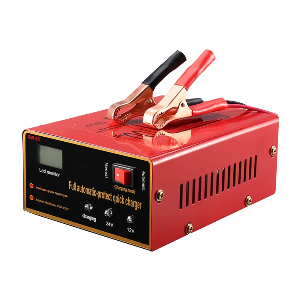 Car Battery Charger Automatic Intelligent Pulse Repair 110-250V 12/24V Lead Acid Battery With Adapter EU Plug UK plug US plug
Car Battery Charger Automatic Intelligent Pulse Repair 110-250V 12/24V Lead Acid Battery With Adapter EU Plug UK plug US plug