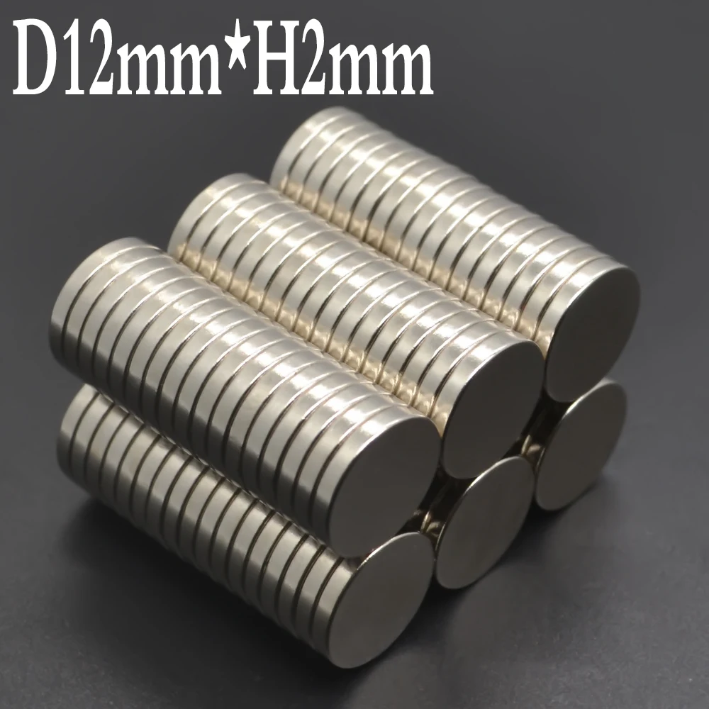 2/10/20/50/100/200/5000Pcs 12x2 Round NdFeB Neodymium Magnet N35 Super Powerful Small imanes Permanent Magnetic Disc 12*2 MM NEW
2/10/20/50/100/200/5000Pcs 12x2 Round NdFeB Neodymium Magnet N35 Super Powerful Small imanes Permanent Magnetic Disc 12*2 MM NEW