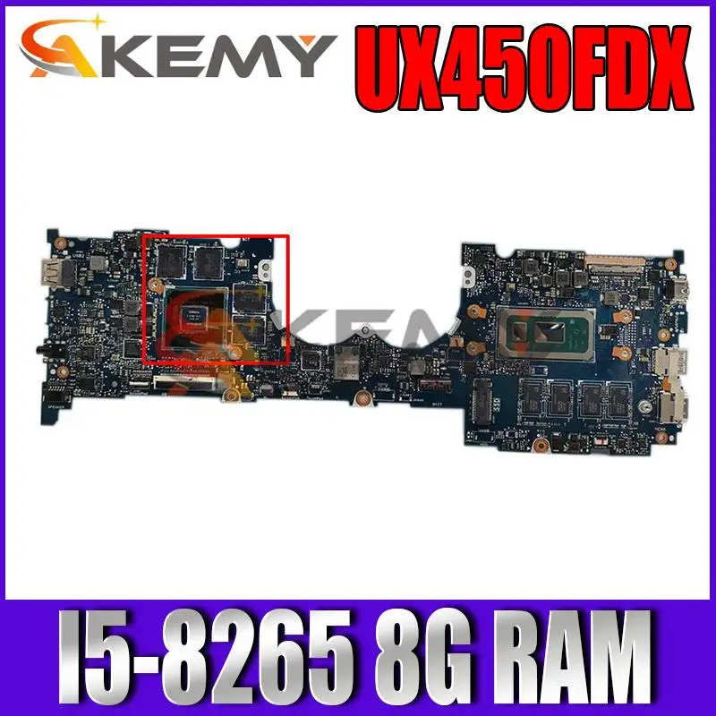 Материнская плата UX450FDX для ноутбука ASUS ZenBook PRO 14 дюймов UX450FD UX450F 100% оригинальная материнская плата Φ 8 ГБ хорошо работает
Материнская плата UX450FDX для ноутбука ASUS ZenBook PRO 14 дюймов UX450FD UX450F 100% оригинальная материнская плата Φ 8 ГБ хорошо работает