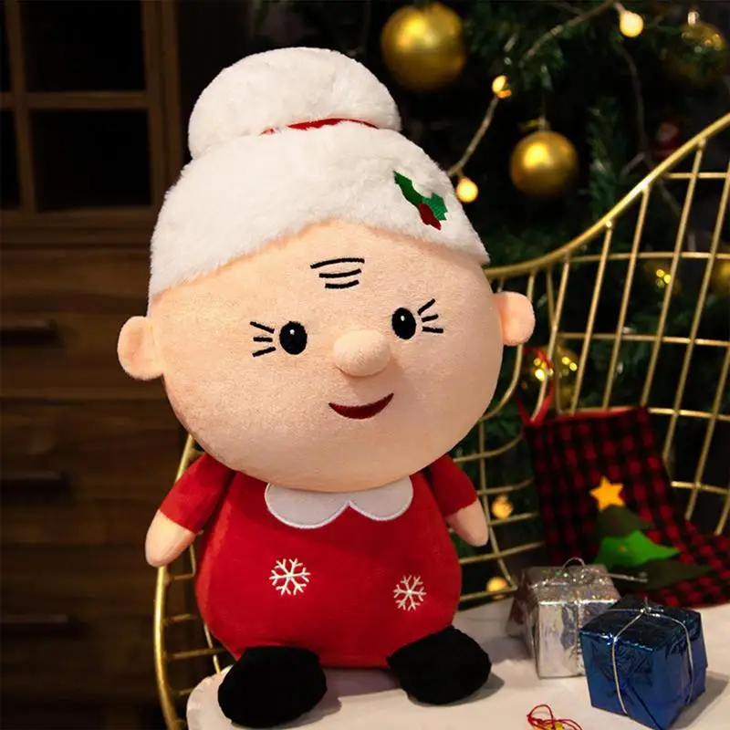 Christmas Mrs Claus Plush Dolls 25cm Cute and Soft Christmas Santa Ornaments for Home New Year Christmas Decorations Kids Gifts
Christmas Mrs Claus Plush Dolls 25cm Cute and Soft Christmas Santa Ornaments for Home New Year Christmas Decorations Kids Gifts