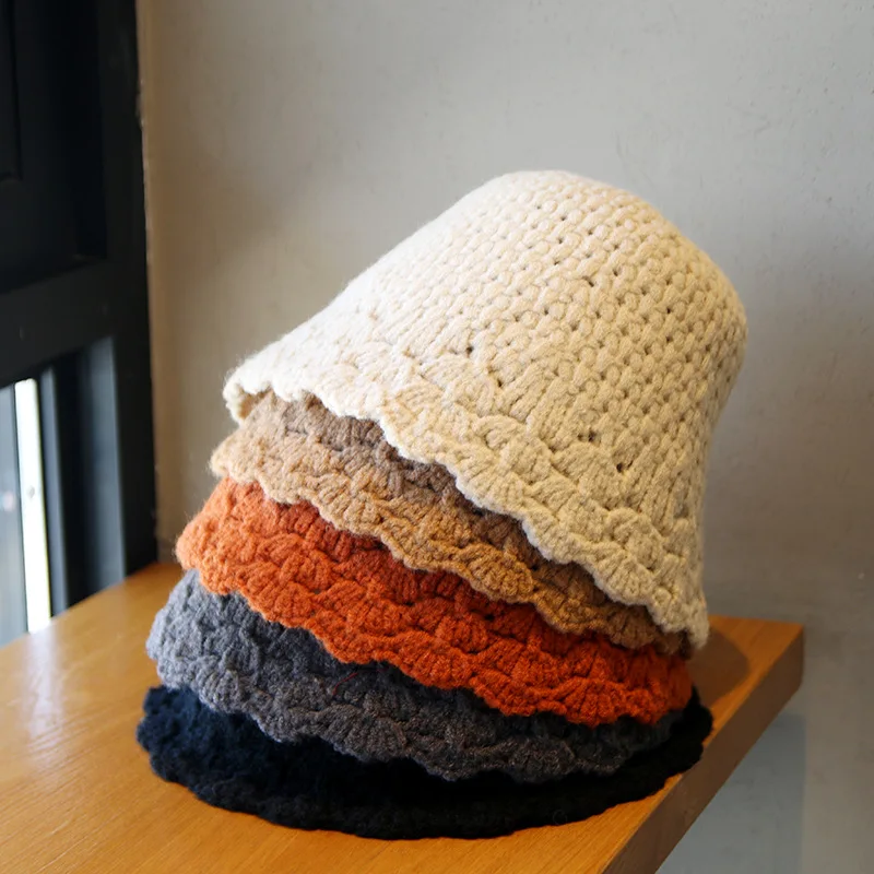 Harajuku Foldable Knitted Panama Breathable Fisherman's Cap Basin Sun Shading Bucket Hat Womens Sun Protection Caps for Ladies
Harajuku Foldable Knitted Panama Breathable Fisherman's Cap Basin Sun Shading Bucket Hat Womens Sun Protection Caps for Ladies